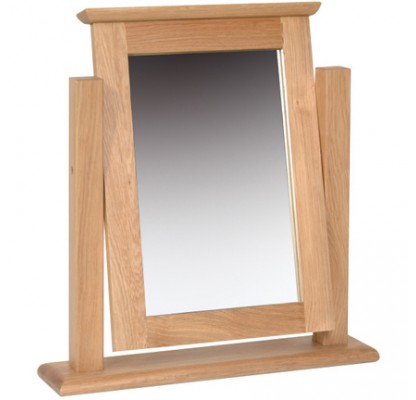 Devonshire New Oak Single Dressing Table Mirror
